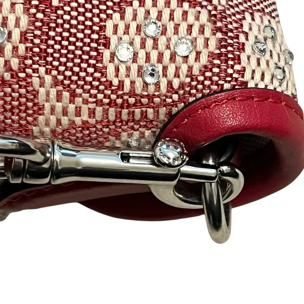 Coach Ruby Red Soho Flap Bag - Picture 10 of 11